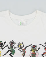 Vintage 1990s We Be Jammin St.Martin Heavyweight Caribbean Crewneck T-Shirt - L