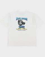 Vintage Y2K 00s Hogs Breath Cafe Bondi Beach Heavyweight Bap Hog Made In Aus Crewneck T-Shirt - XL