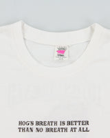 Vintage Y2K 00s Hogs Breath Cafe Bondi Beach Heavyweight Bap Hog Made In Aus Crewneck T-Shirt - XL