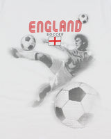 Vintage Y2K 00s England Football Heavyweight Sogo Soccer Crewneck T-Shirt - L