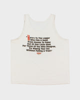 Vintage Y2K 00s Original Lucky Logger Neighbour Pub Heavyweight Gildan Ultra Graphic Vest - XL