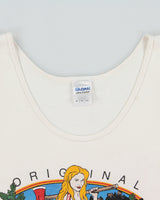 Vintage Y2K 00s Original Lucky Logger Neighbour Pub Heavyweight Gildan Ultra Graphic Vest - XL