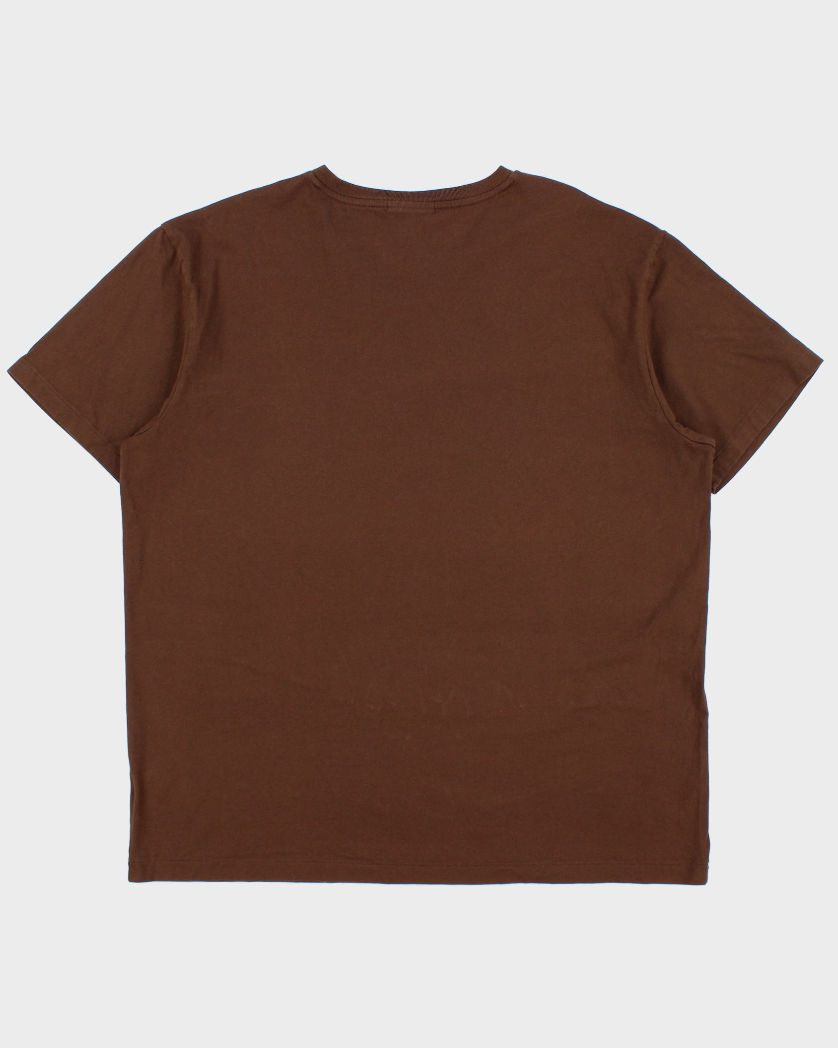 Vintage Y2K 00s Polo Ralph Lauren Heavyweight Single Stitch V-Neck T-Shirt - L