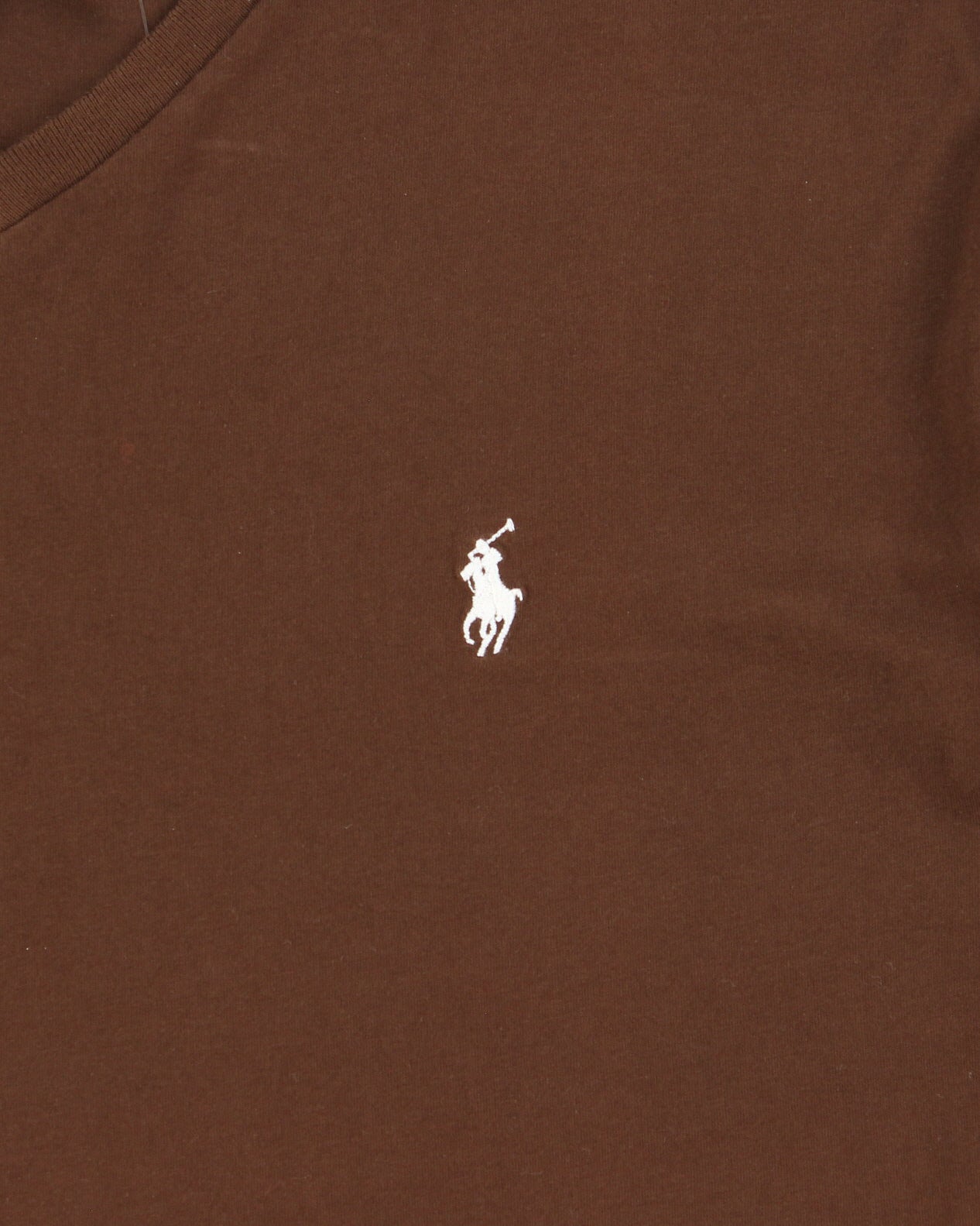 Vintage Y2K 00s Polo Ralph Lauren Heavyweight Single Stitch V-Neck T-Shirt - L