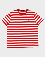 Vintage Polo Ralph Lauren Heavyweight Striped Single Stitch Crewneck T-Shirt - L