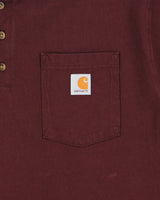 Vintage Carhartt Heavyweight Loose Fit Henley Pocket T-Shirt - XL