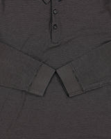Vintage Hugo Boss Gubbio Striped Long Sleeve Polo Shirt - L