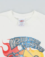 Vintage Y2K 00s Ironhorse Chopper Heavyweight Tennessee River Crewneck T-Shirt - XL