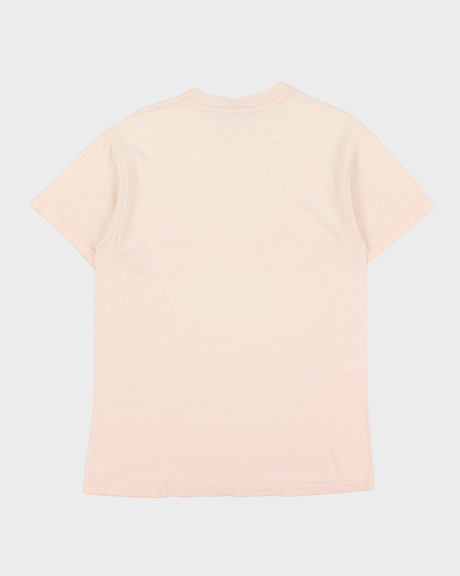 Vintage 1992 Catch The Wind Baby Pink Heavyweight Hanes Beefy Single Stitch Made In USA Crewneck T-Shirt - L