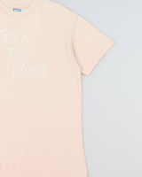 Vintage 1992 Catch The Wind Baby Pink Heavyweight Hanes Beefy Single Stitch Made In USA Crewneck T-Shirt - L