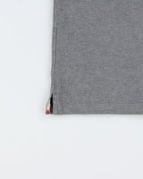 Vintage Burberry Brit Grey Marl Nova Check Placket Classic Fit Short Sleeve Polo Shirt - M