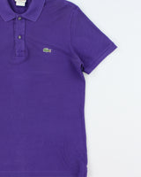 Vintage Y2K 00s Lacoste Classic Pique Slim Fit Short Sleeve Polo Shirt - M