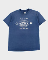 Vintage 1988 Pacific Can-Am Zone Meet Heavyweight Stedman Super Hi-Cru Single Stitch Made In USA Crewneck T-Shirt - L