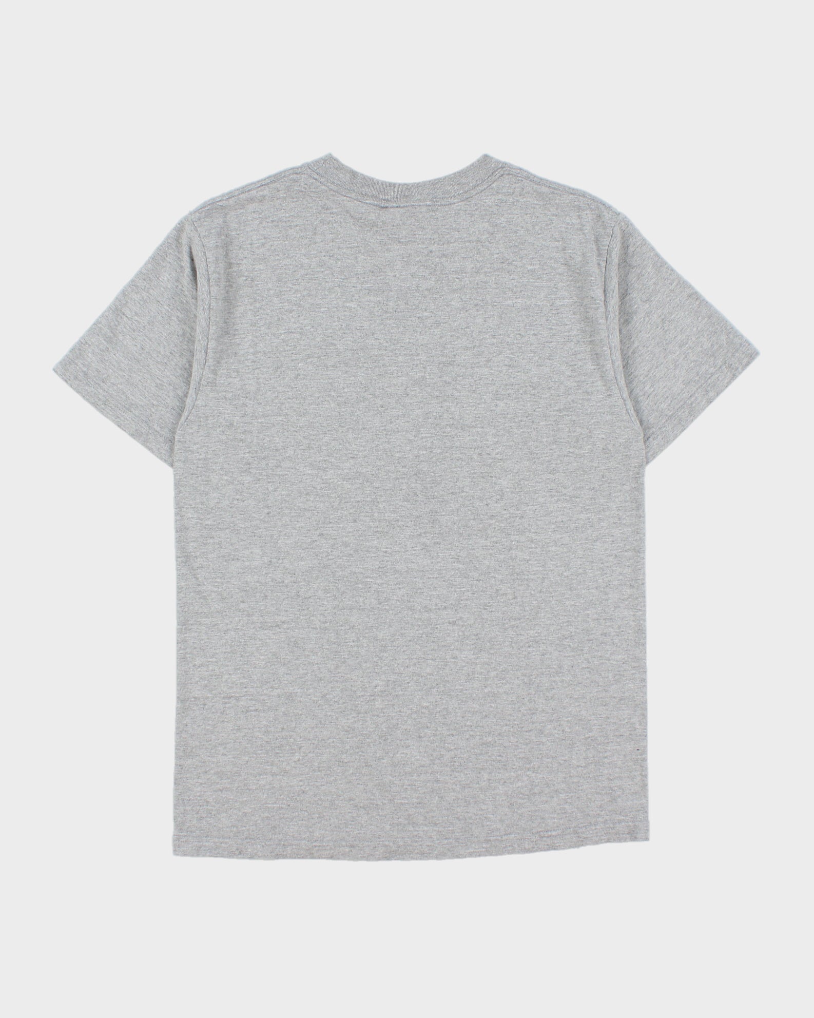 Vintage Y2K 00s Riviera Maya Mexico Marl Grey Heavyweight Embroidered Crewneck T-Shirt - M