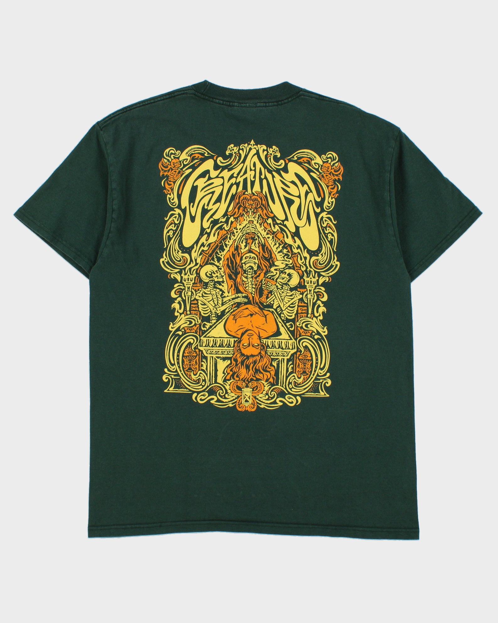 Vintage Creature Skateboards Heavyweight Evil Dead Crewneck T-Shirt - L