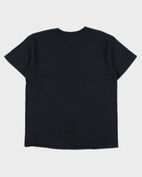 Vintage Liquid Blue Heaven Or Hell Distressed Crewneck T-Shirt - L