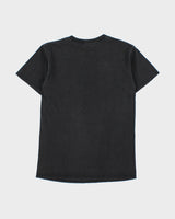 Vintage Y2K 00s Reflection Wolf Heavyweight Faded Black Crewneck T-Shirt - S