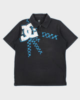 Vintage Y2K 00s DC Shoe Co. Big Logo Short Sleeve Polo Shirt - M