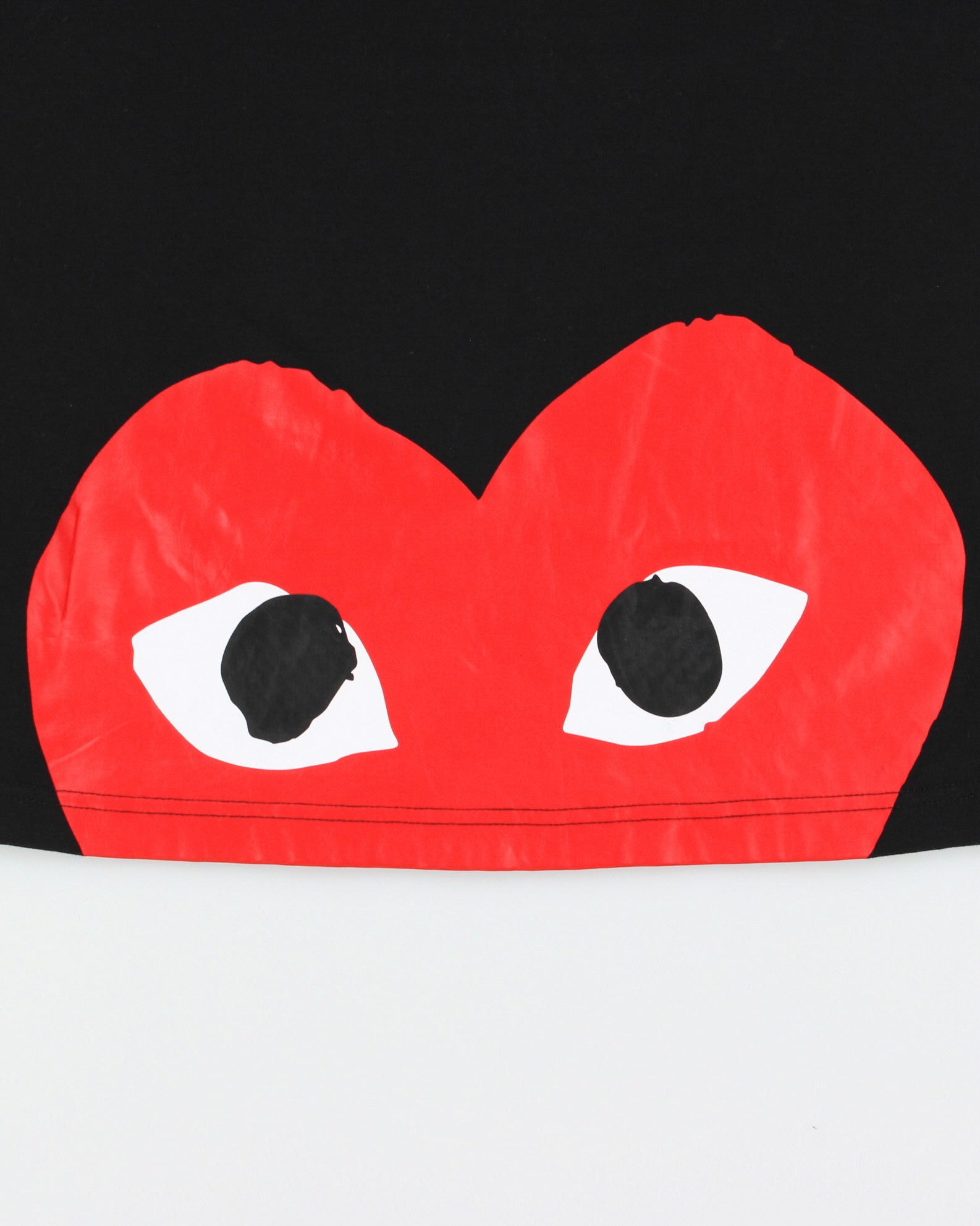 PLAY Fantasy &amp; Miracle Comme Des Garcons Heavyweight Peeping Eye Crewneck T-Shirt - M