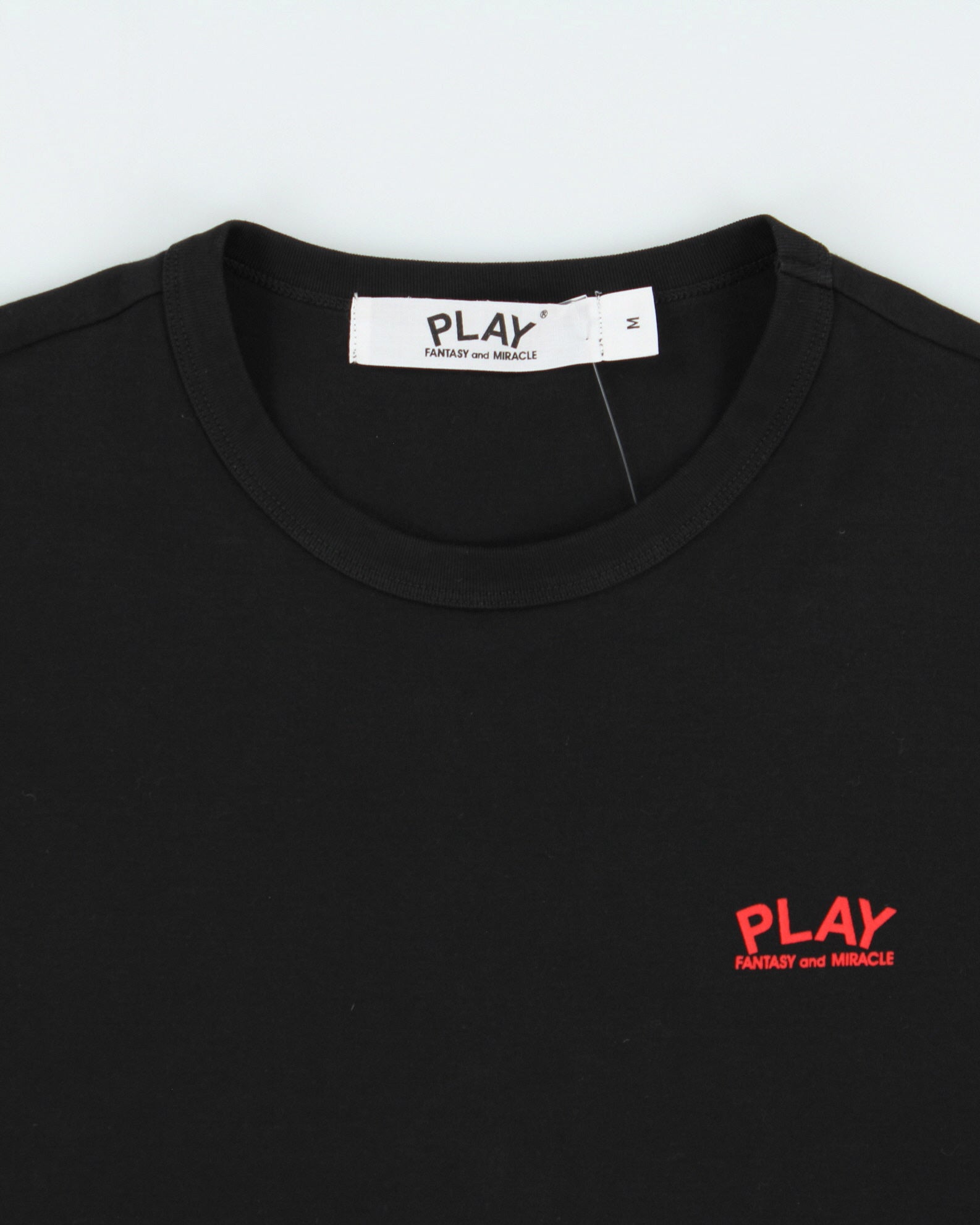 PLAY Fantasy &amp; Miracle Comme Des Garcons Heavyweight Peeping Eye Crewneck T-Shirt - M