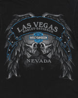 Vintage Harley Davidson Las Vegas Nevada Heavyweight Made In USA Crewneck T-Shirt - S