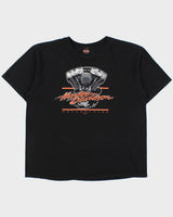 Vintage Harley Davidson Heavyweight Barnes Victoria, B.C Crewneck T-Shirt - XXL