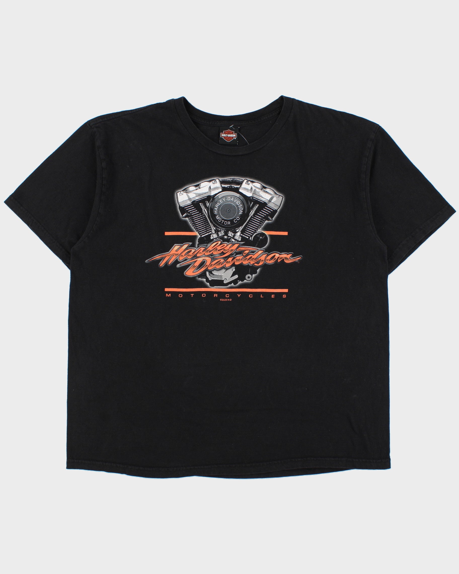 Vintage Harley Davidson Heavyweight Barnes Victoria, B.C Crewneck T-Shirt - XXL