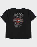Vintage Harley Davidson Heavyweight Barnes Victoria, B.C Crewneck T-Shirt - XXL
