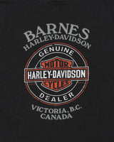 Vintage Harley Davidson Heavyweight Barnes Victoria, B.C Crewneck T-Shirt - XXL