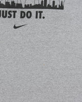 Vintage Y2K 00s Nike Team Marl Grey Heavyweight Chicago Crewneck T-Shirt - L