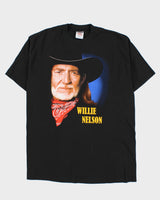 Vintage 1997 Willie Nelson Biggest Hits Heavyweight Jerzees High Cotton Crewneck T-Shirt - XL