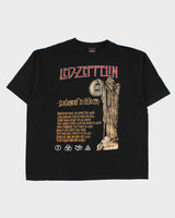 Vintage Led-Zeppelin Stairway To Heaven Heavyweight CH Gold Series Crewneck T-Shirt - XXL