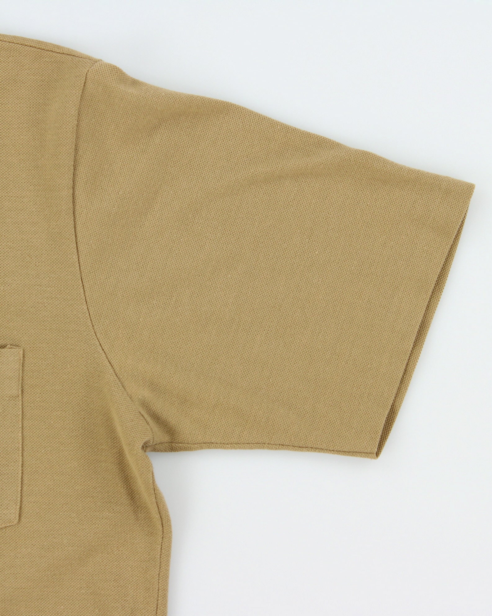 Vintage 1980s Munsingwear Grand Slam Penguin Khaki Single Stitch Made In Australia Short Sleeve Polo Shirt - M