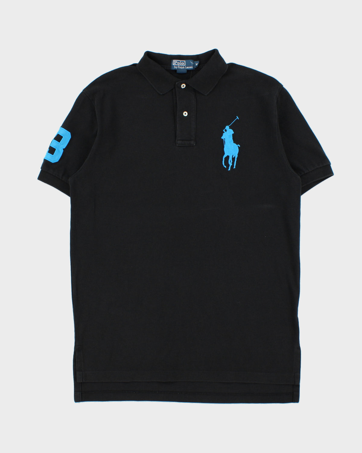 Vintage Y2K 00s Polo Ralph Lauren Big Pony Short Sleeve Polo Shirt - M