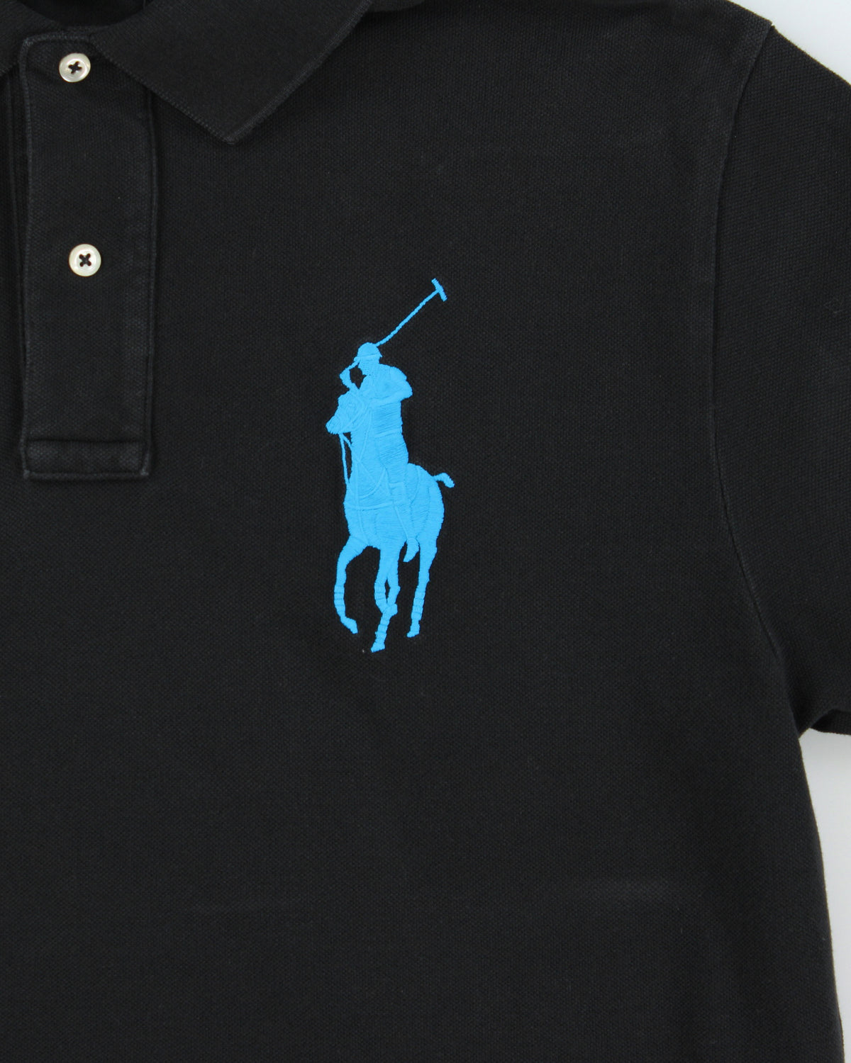 Vintage Y2K 00s Polo Ralph Lauren Big Pony Short Sleeve Polo Shirt - M