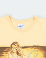 Vintage 2007 Taylor Swift Debut Album U.S Tour Heavyweight Gildan Ultra Crewneck T-Shirt - S