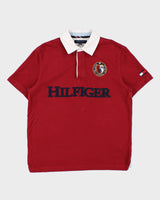 Vintage Y2K 00s Tommy Hilfiger Embroidered Logo Short Sleeve Polo Shirt - M