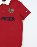 Vintage Y2K 00s Tommy Hilfiger Embroidered Logo Short Sleeve Polo Shirt - M