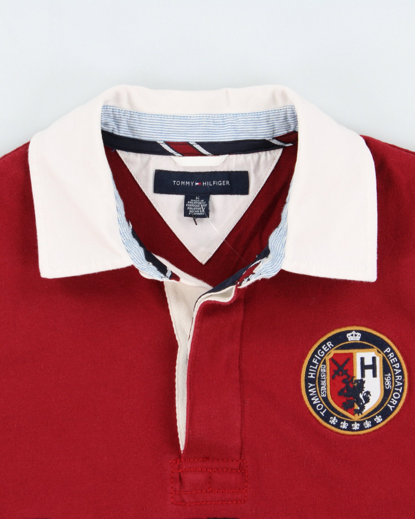Vintage Y2K 00s Tommy Hilfiger Embroidered Logo Short Sleeve Polo Shirt - M