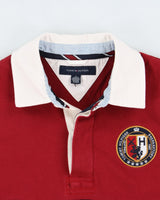 Vintage Y2K 00s Tommy Hilfiger Embroidered Logo Short Sleeve Polo Shirt - M