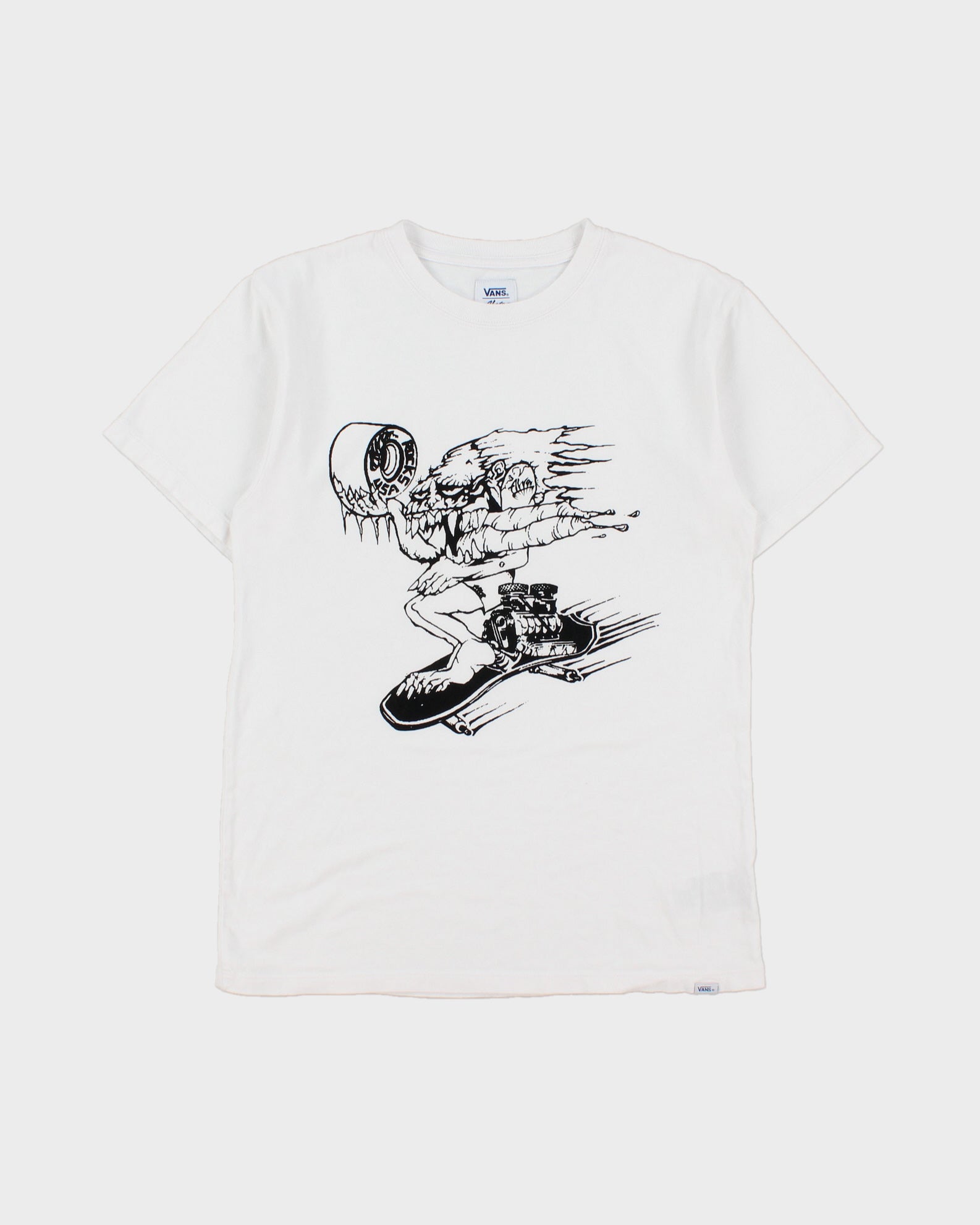 Vans x Alva Heavyweight USA Rocks Crewneck T-Shirt - S
