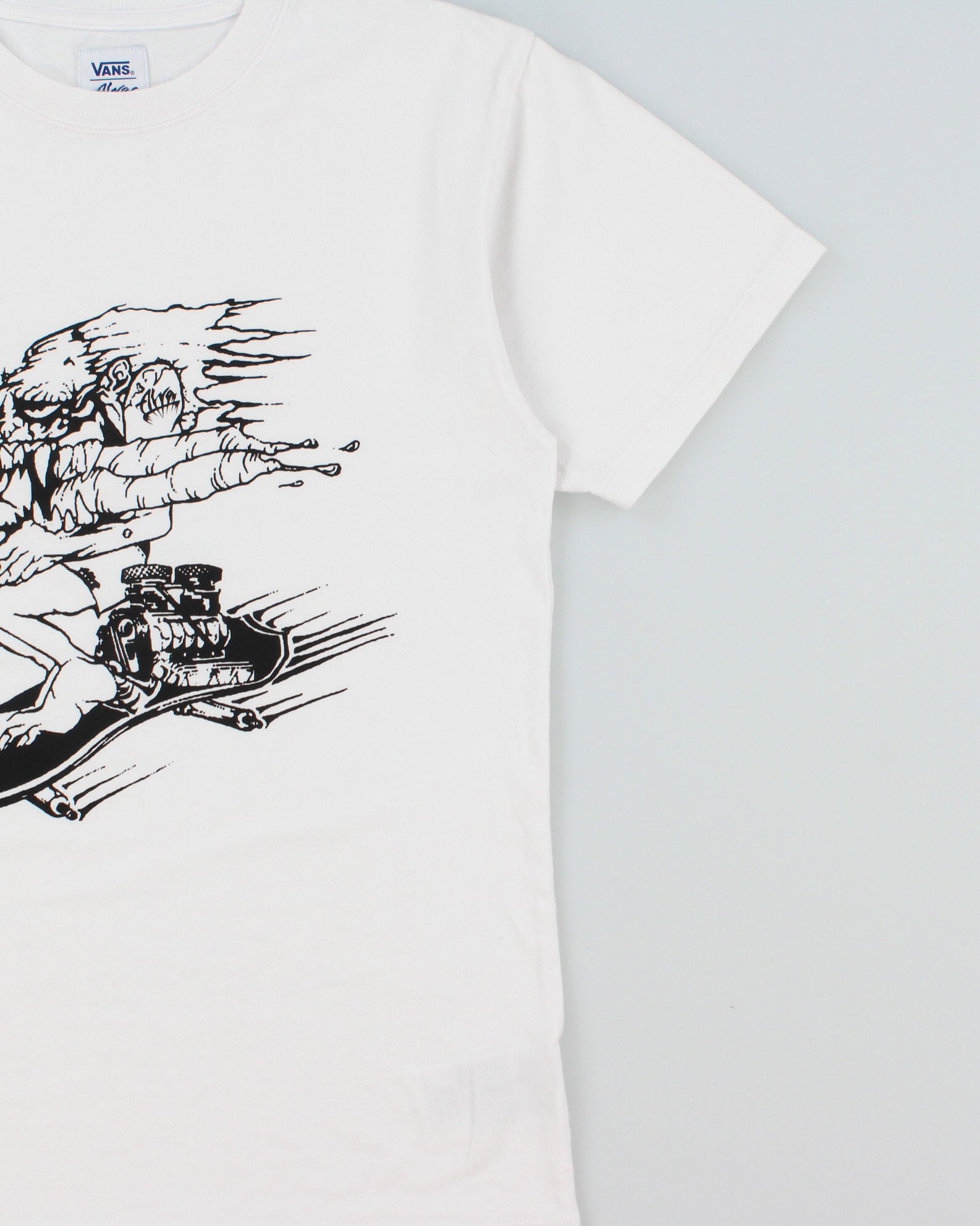Vans x Alva Heavyweight USA Rocks Crewneck T-Shirt - S