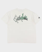 Vintage Y2K 00s Quiksilver Heavyweight Big Logo Crewneck T-Shirt - L