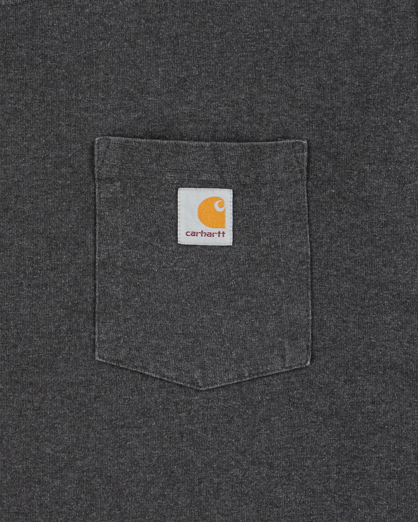 Vintage Carhartt Grey Marl Heavyweight Original Fit Crewneck Pocket T-Shirt - XXL