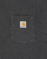 Vintage Carhartt Grey Marl Heavyweight Original Fit Crewneck Pocket T-Shirt - XXL
