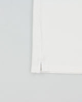 Vintage Diesel White Embroidered Classic Crest Short Sleeve Zip Polo Shirt - L