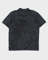 Vintage Y2K 00s Chevignon Acid Wash 57 Graphic Short Sleeve Polo Shirt - XL