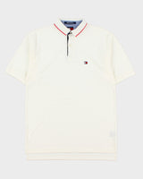 Vintage 1990s Tommy Hilfiger Heavyweight Classic Short Sleeve Polo Shirt - M