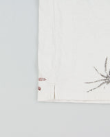 Vintage Y2K 00s Brad Butter Embellished Graphic Single Stitch Short Sleeve Combed Cotton Polo Shirt - XL