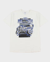 Vintage Y2K 00s KMS Car Parts Heavyweight Gildan Crewneck T-Shirt - M